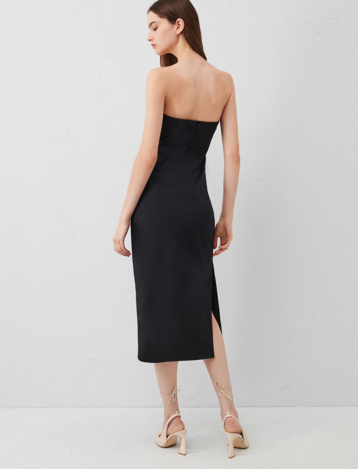 Bustier dress, black | Marella