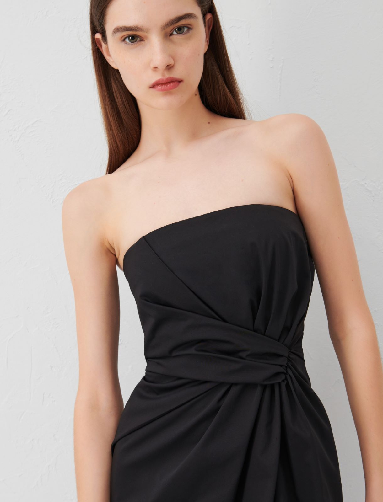 Bustier dress, black | Marella