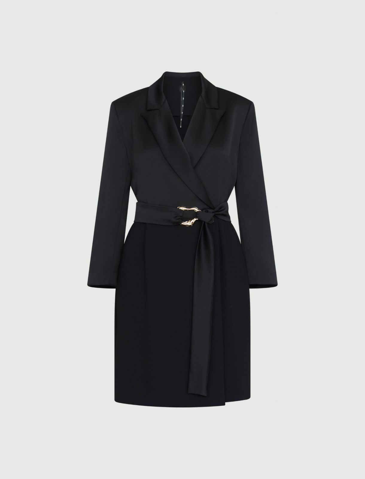 Robe-blazer courte - Noir - Marella - 2