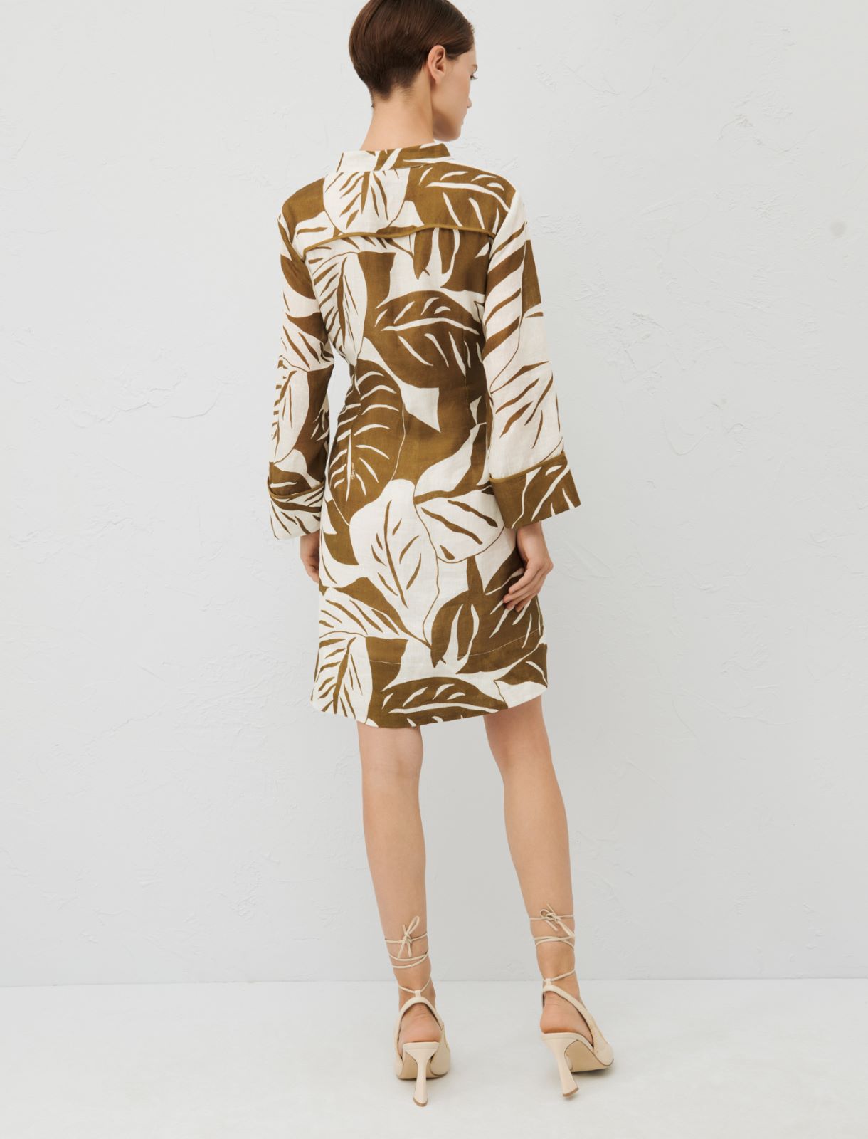 Patterned dress, olive | Marella