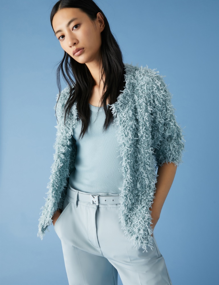 Relaxed-fit cardigan - Sky-blue - Marella