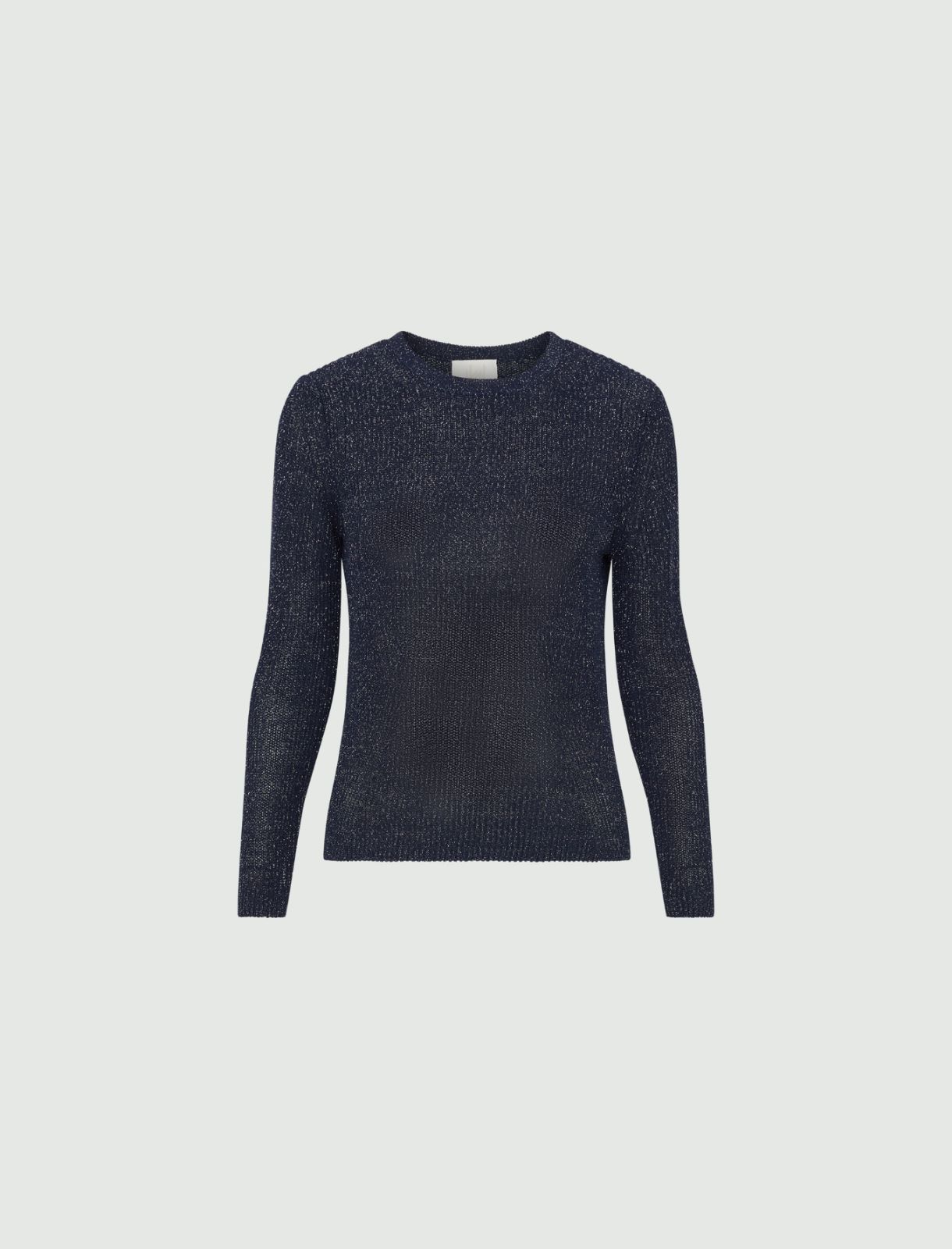 Lurex sweater - Midnightblue - Marella - 2