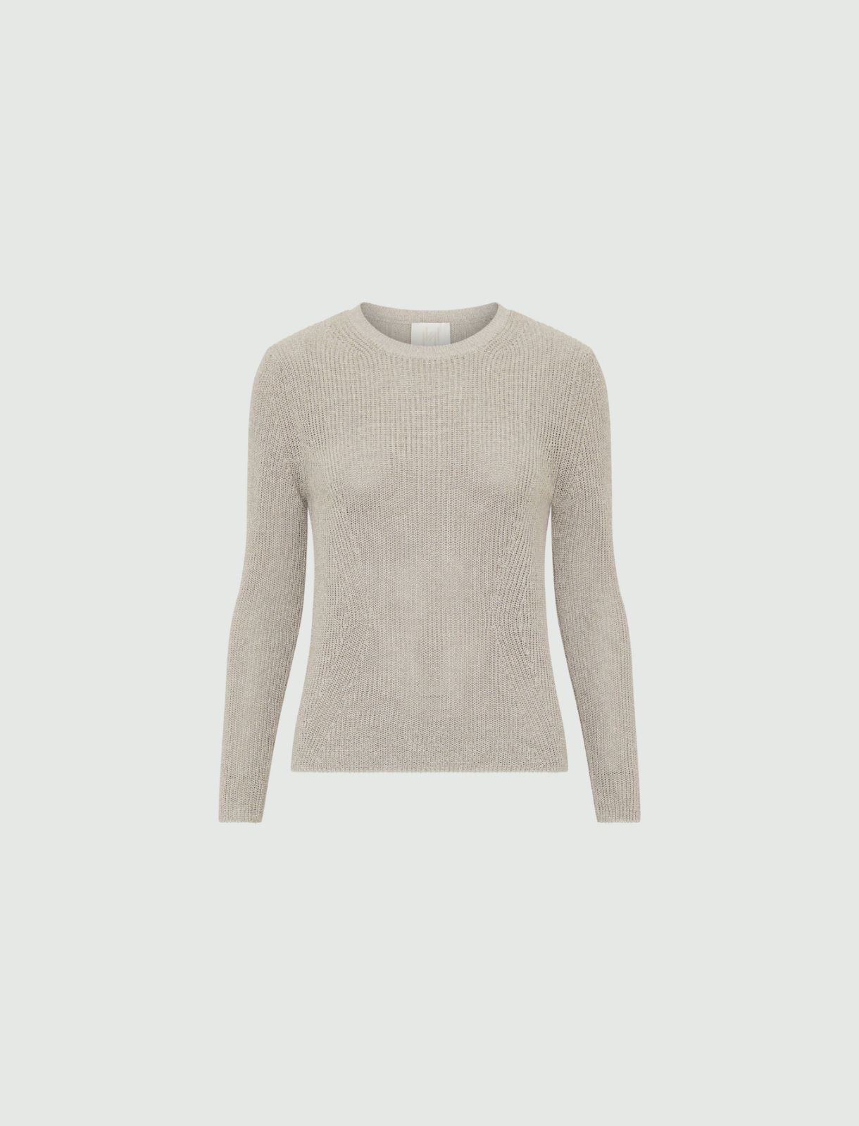 Lurex sweater - Wool white - Marella - 2