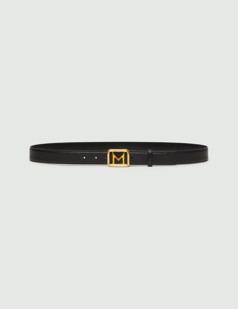 Logo belt - Black - Marella