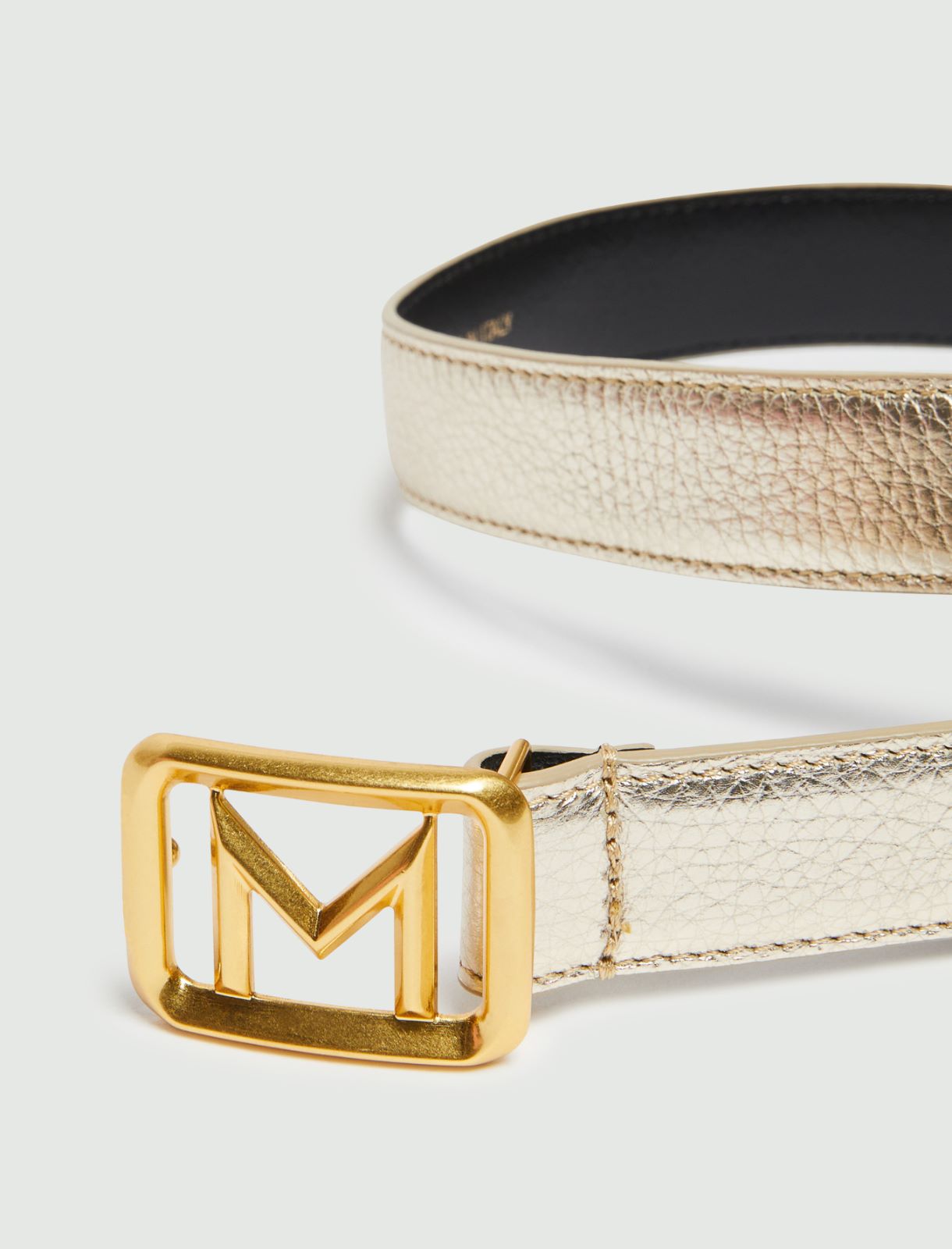 Logo belt, gold | Marella 
