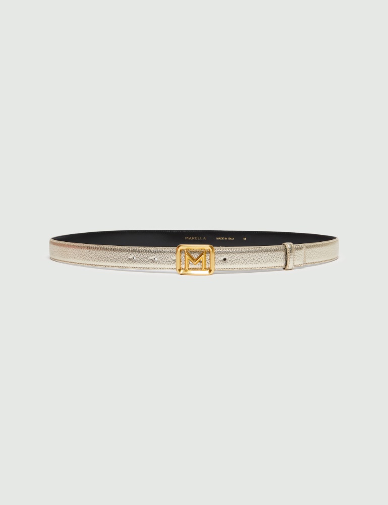 Cintura con logo - Oro - Marella