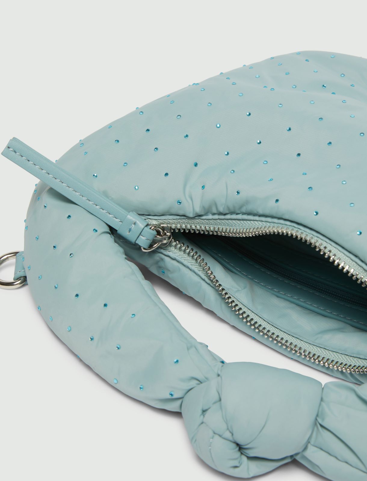 Rhinestone bag, light blue | Marella