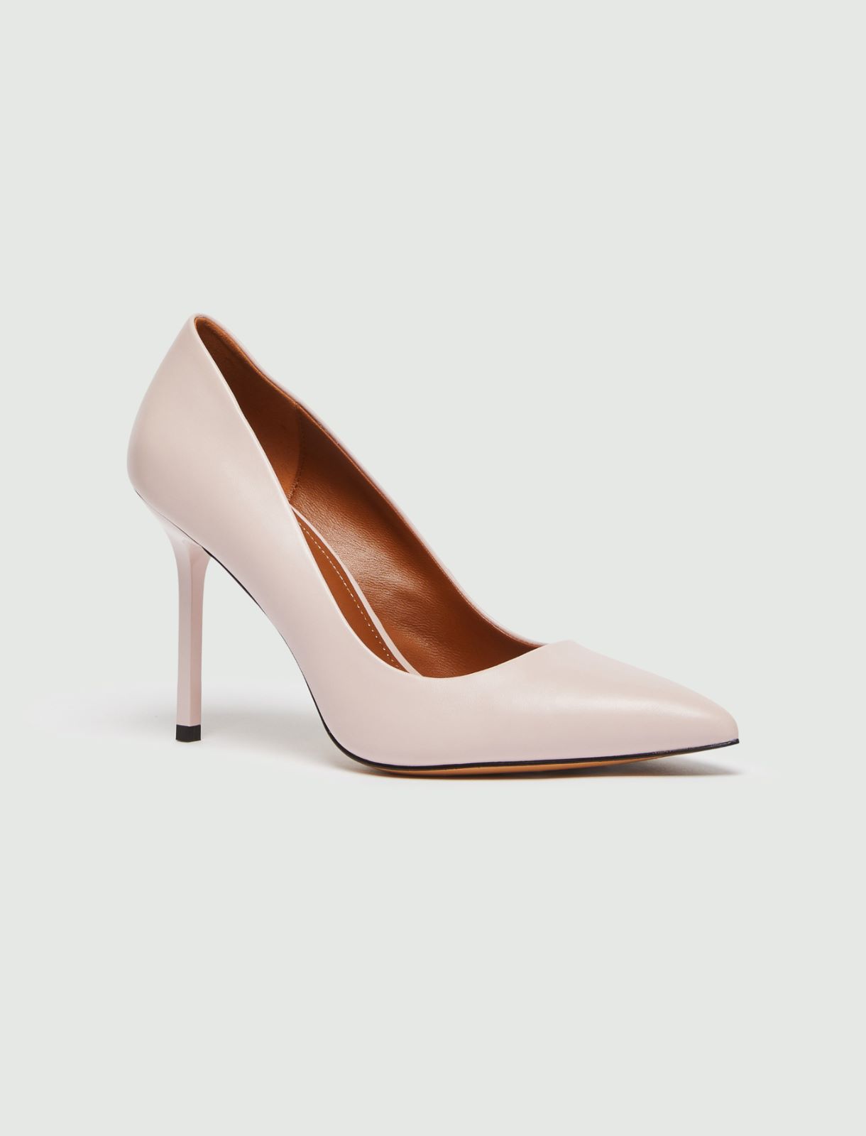 Leather court shoes - Pink - Marella - 2