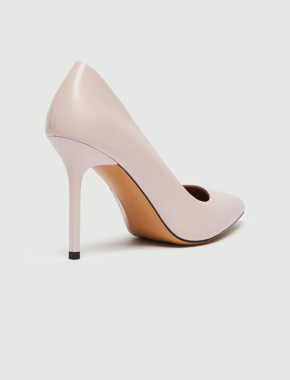 Leather court shoes - Pink - Marella - 3