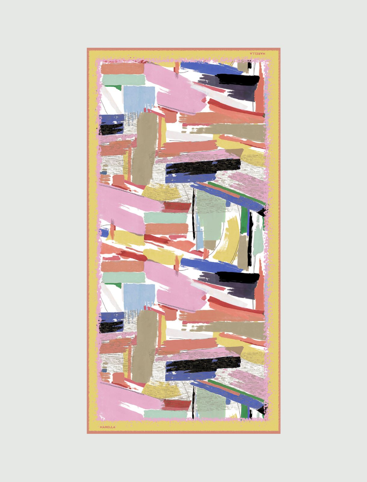 Patterned stole - Multicolour - Marella - 4