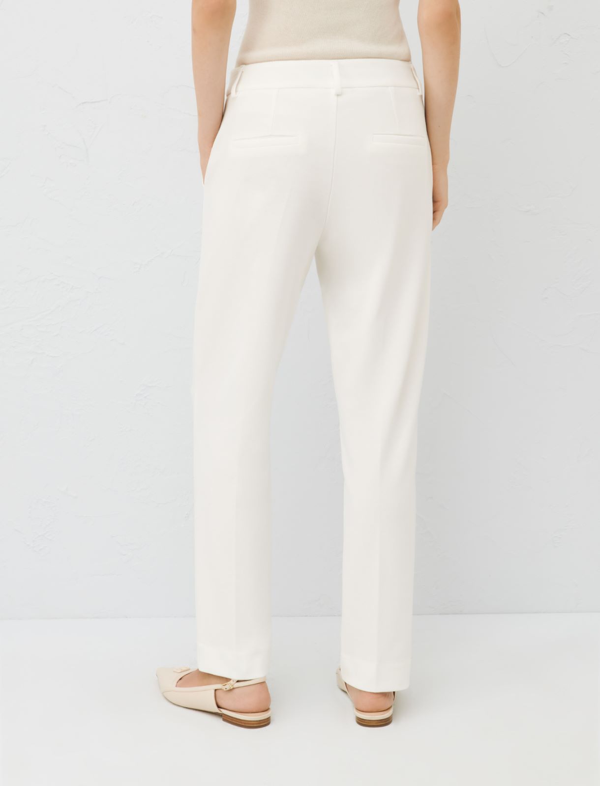 Pantalon chino - Blanc - Marella - 2