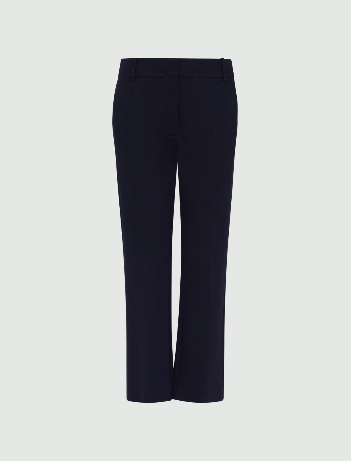 Flared trousers - Navy - Marella - 2