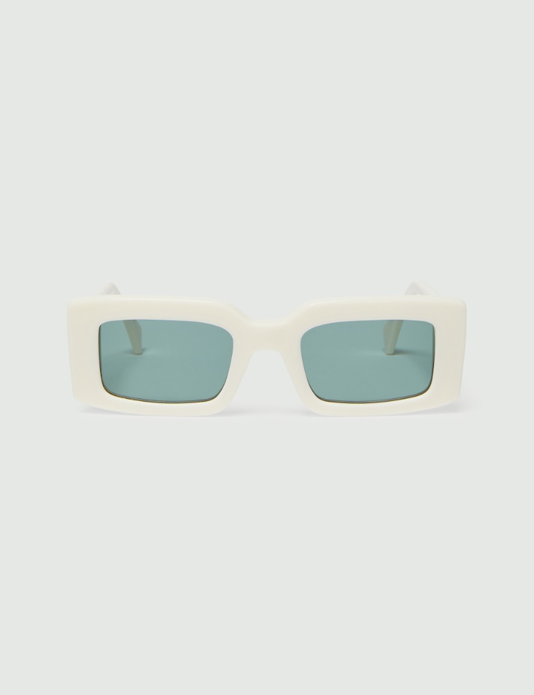 Square sunglasses - Wool white - Marella
