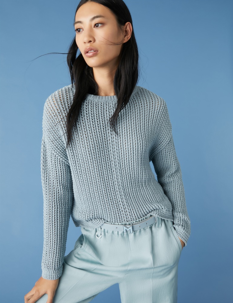 Boxy sweater - Sky-blue - Marella