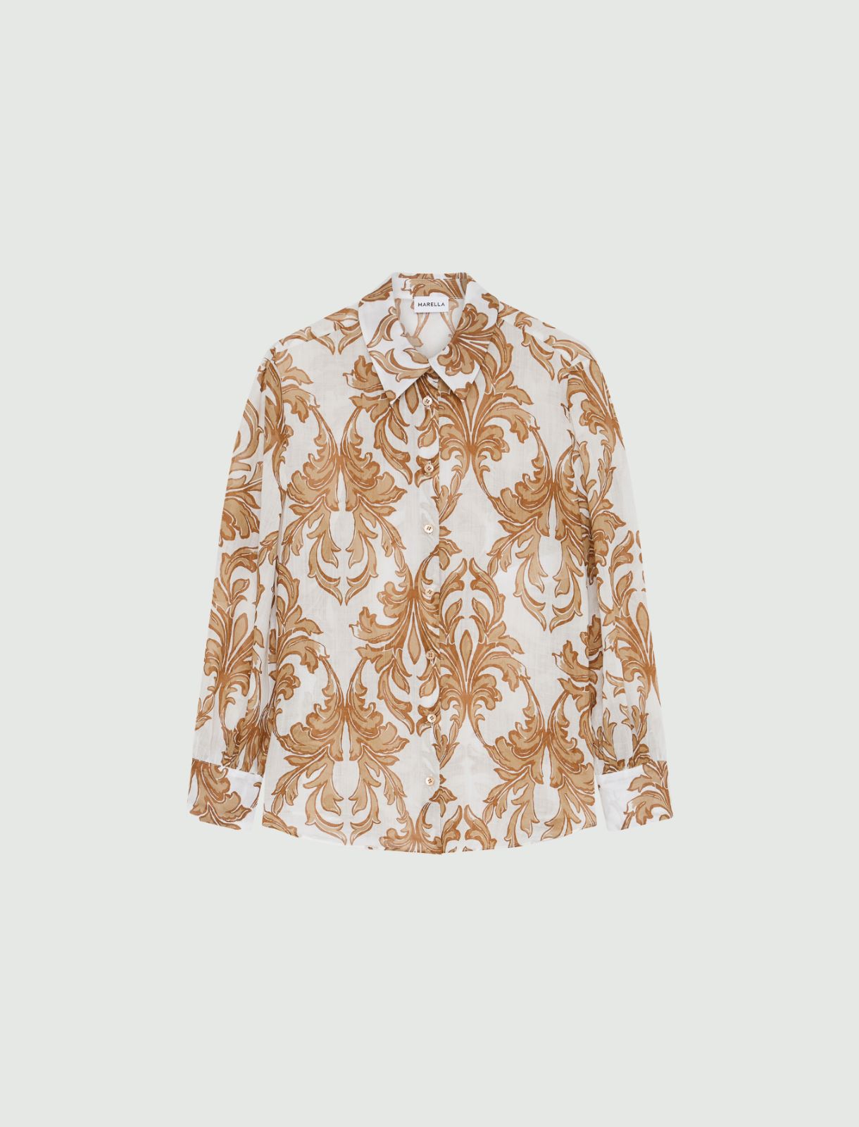 Patterned shirt, natural | Marella