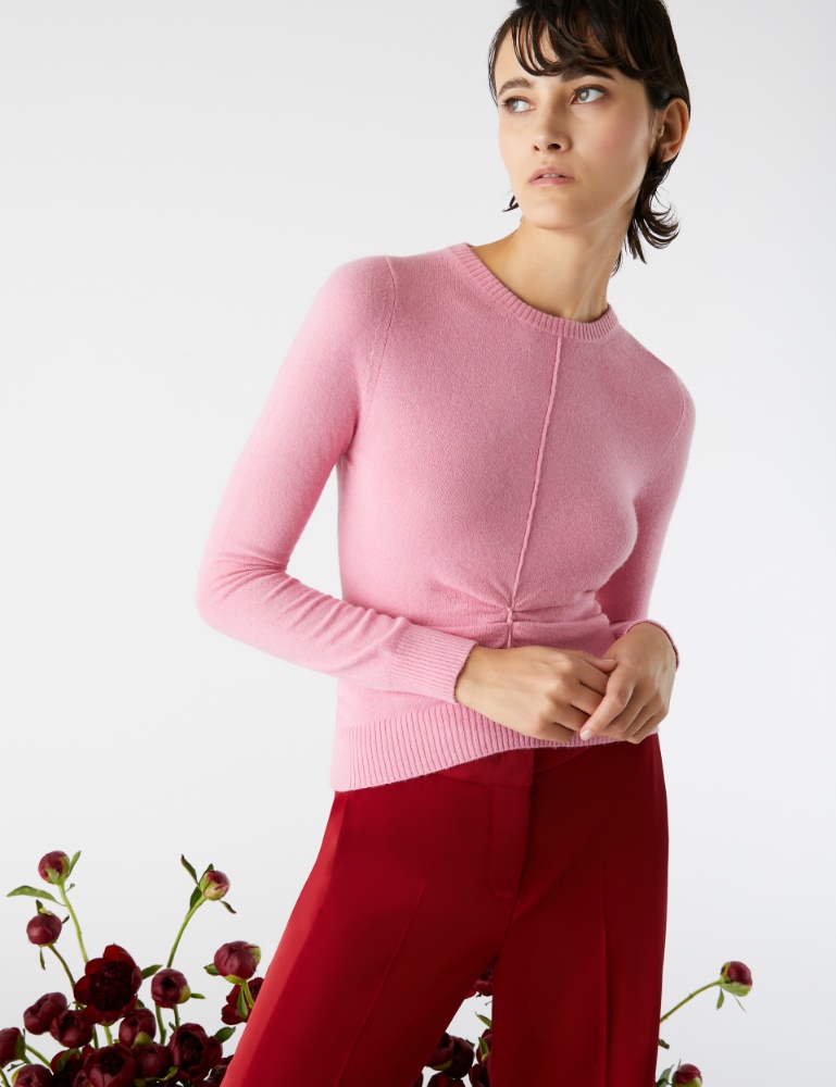 Gathered sweater - Pink - Marella