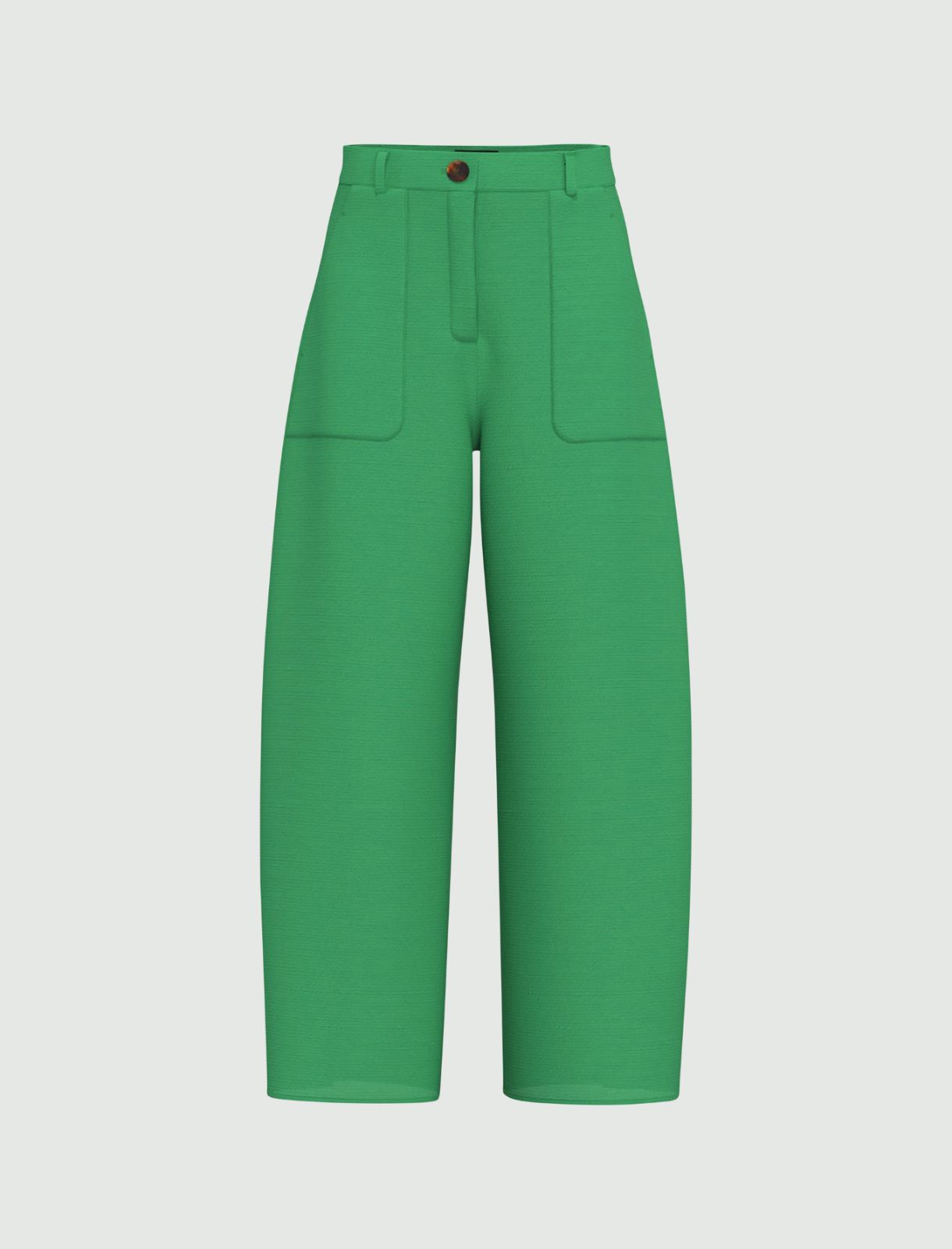 Linen trousers - Emerald - Emme - 2