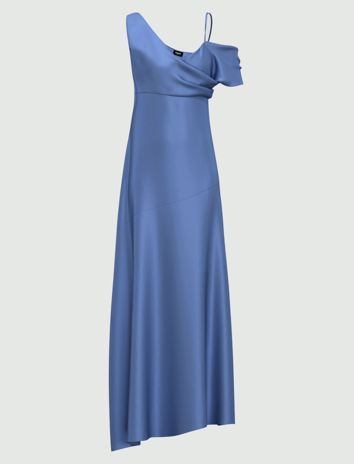 Asymmetrical dress - Periwinkle blue - Emme - 2