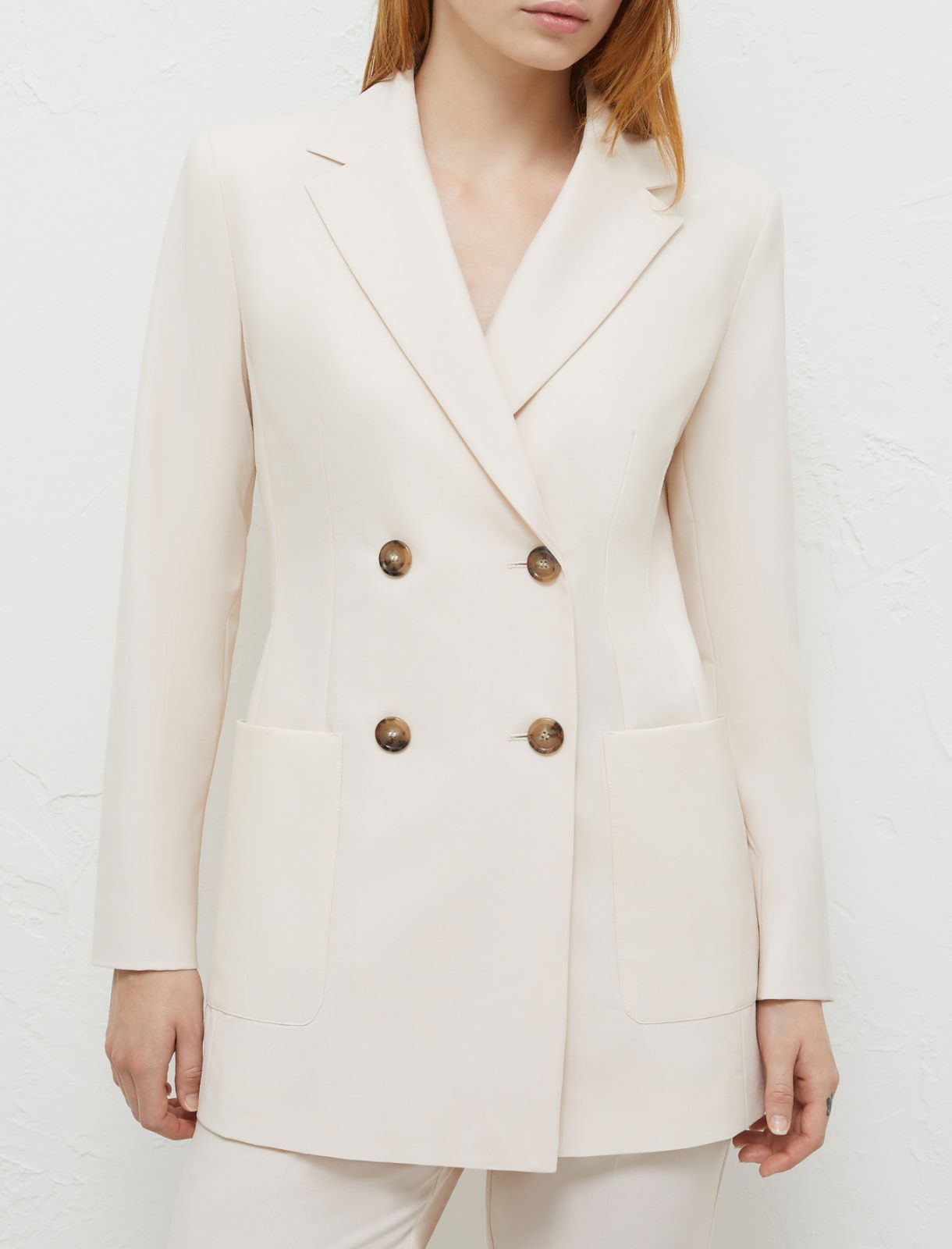 Long blazer - Wool white - Marella - 4