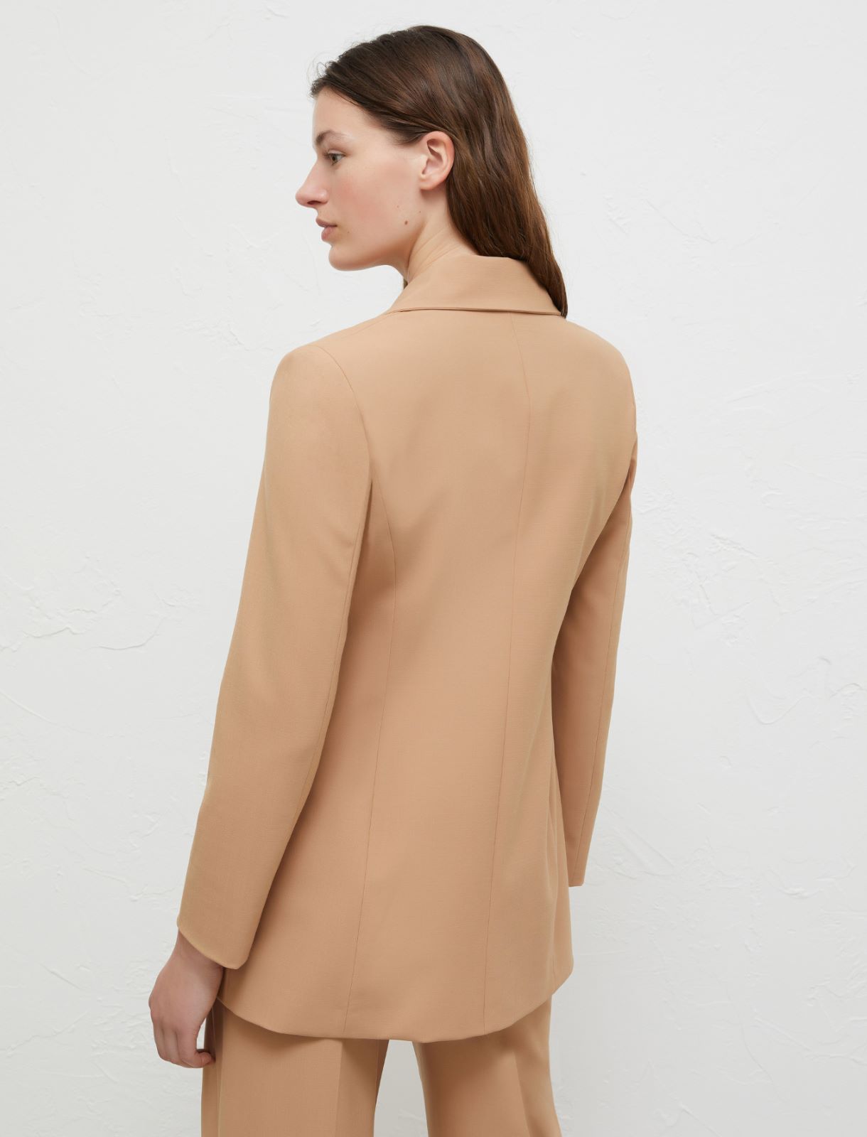 Long blazer - Camel - Marella - 2