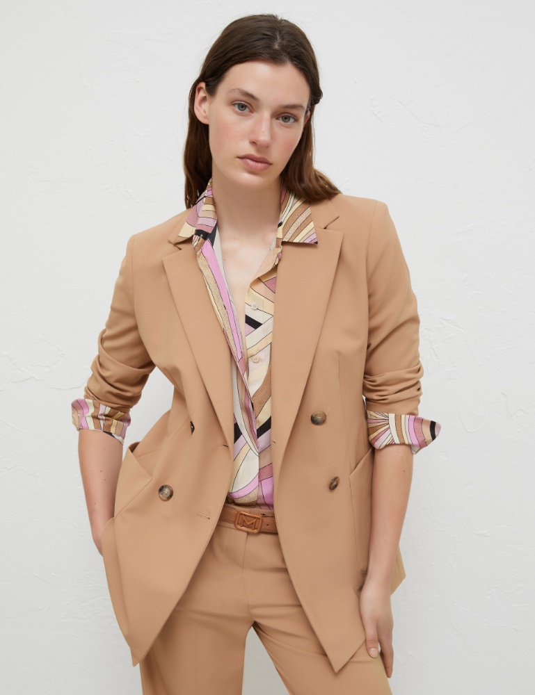 Blazer lungo - Cammello - Marella