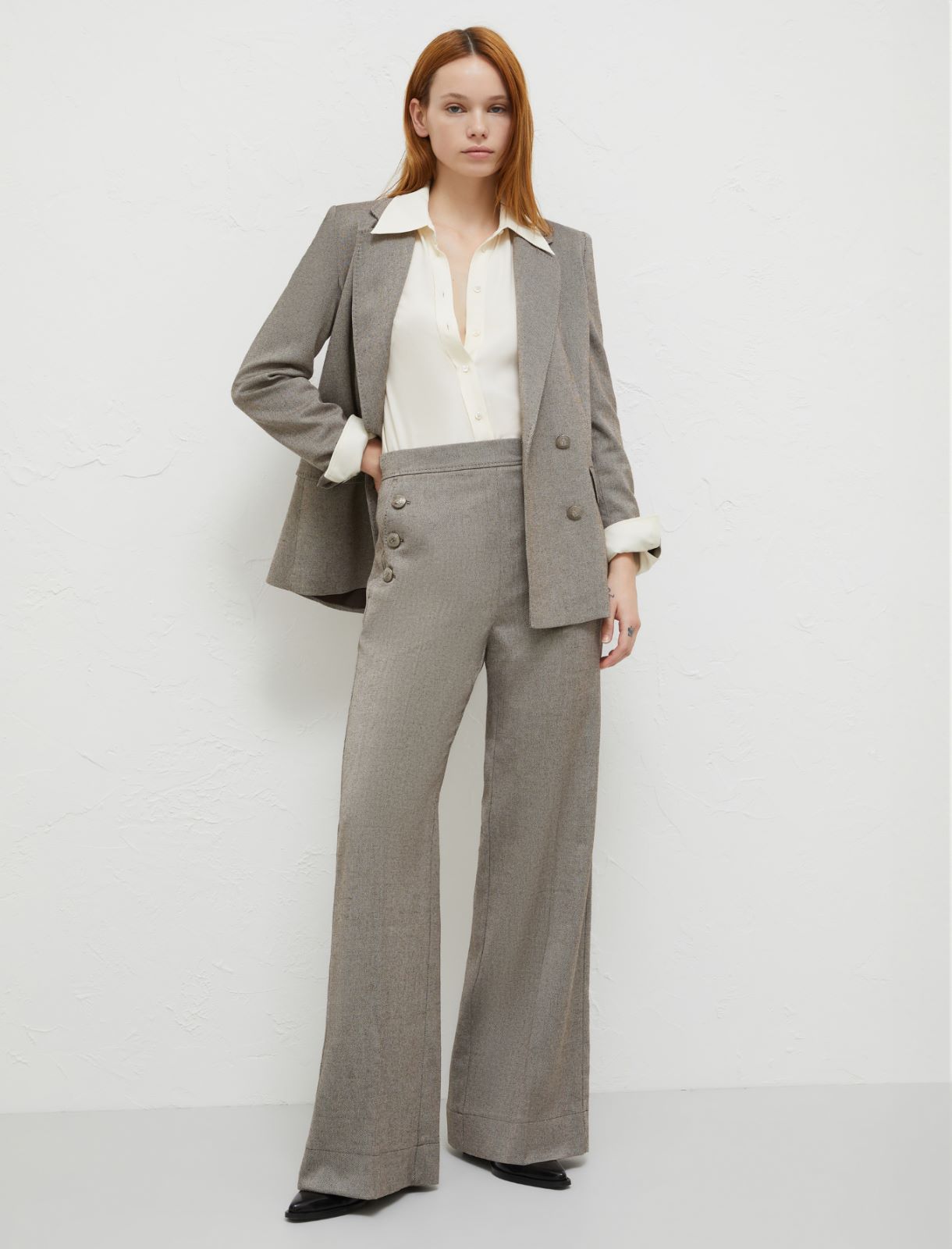 Blazer slim - Marrone - Marella