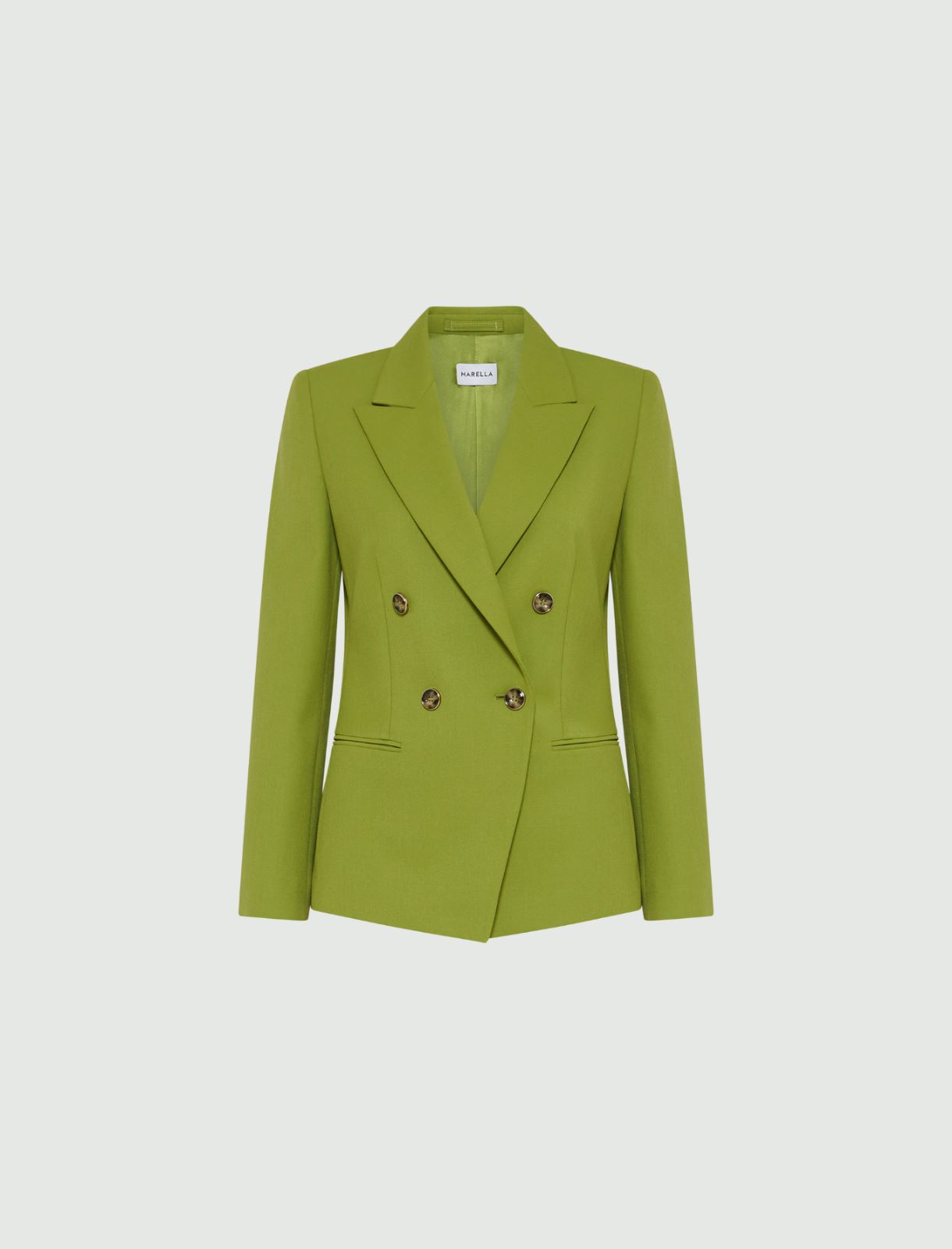 Blazer semiaderente - Pistacchio - Marella - 2