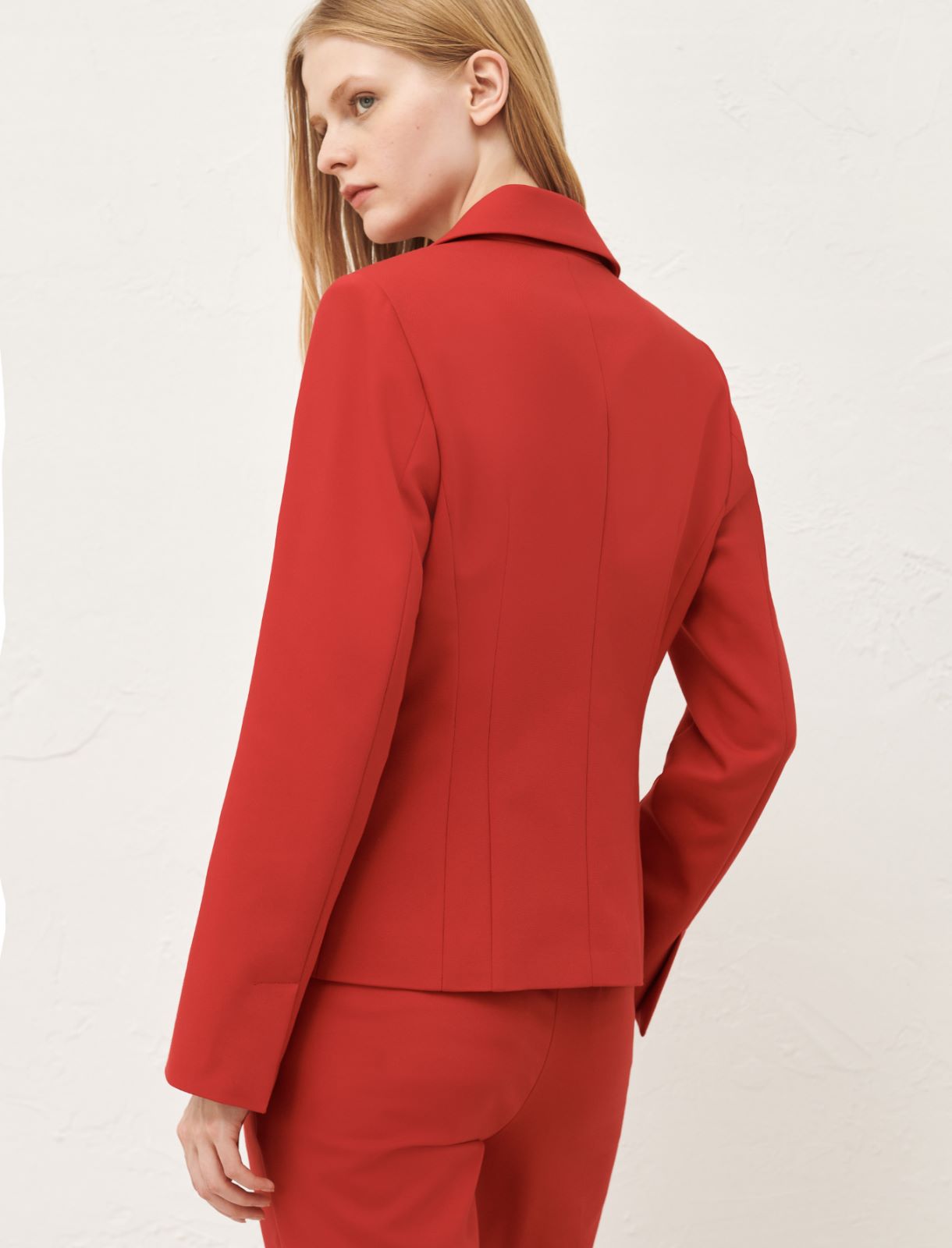 Blazer monopetto - Rosso - Marella - 2