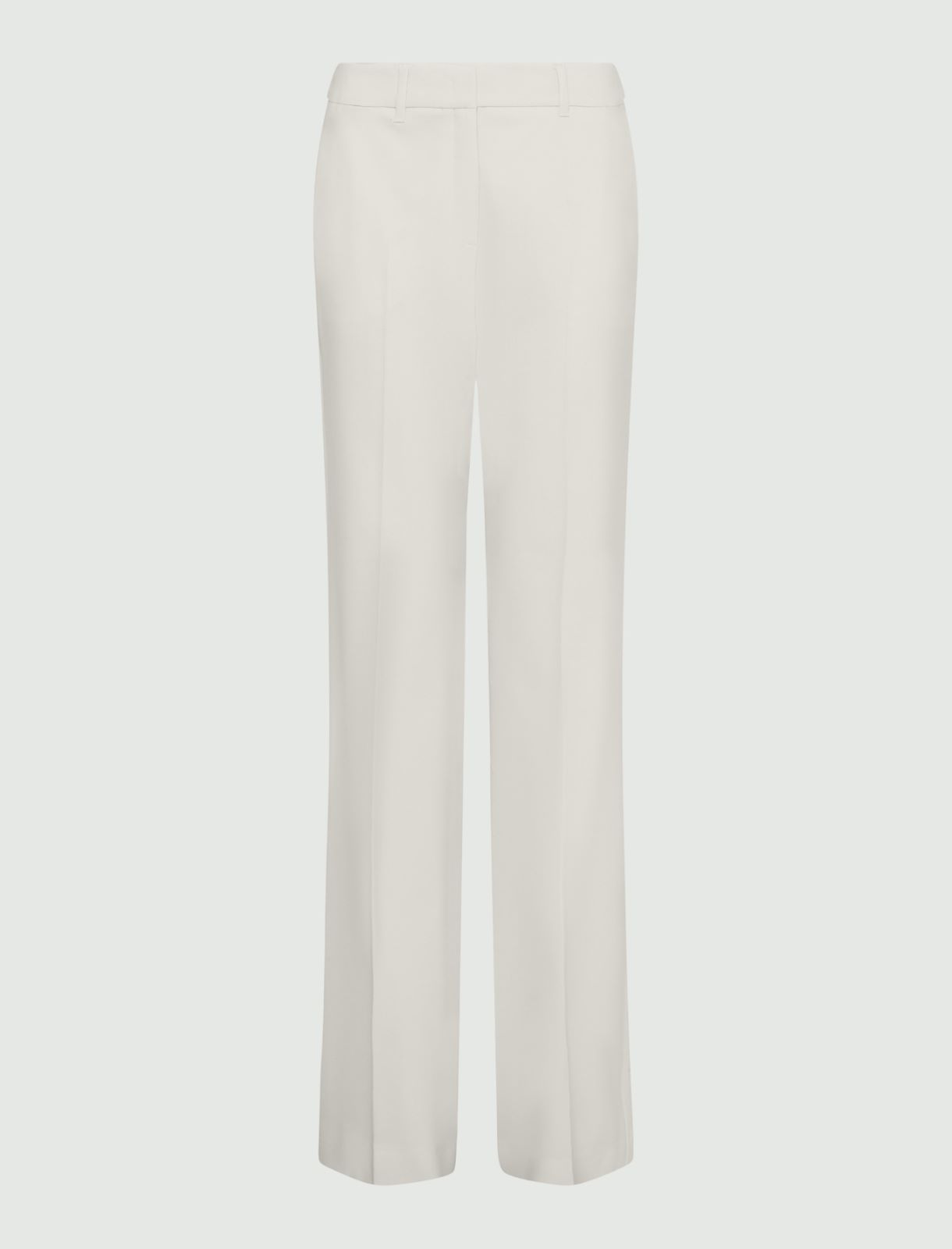 Pantaloni flare - Bianco lana - Marella - 2