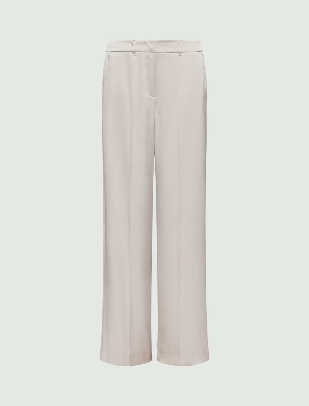 Pantaloni in satin - Stone - Marella - 2