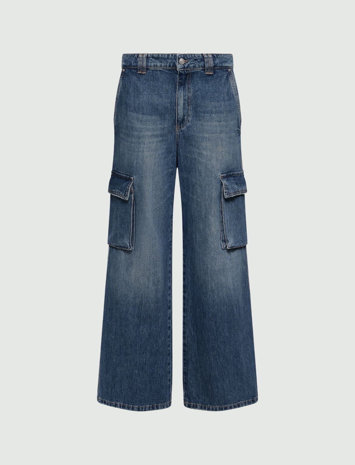 Jeans cargo - Blu - Marella