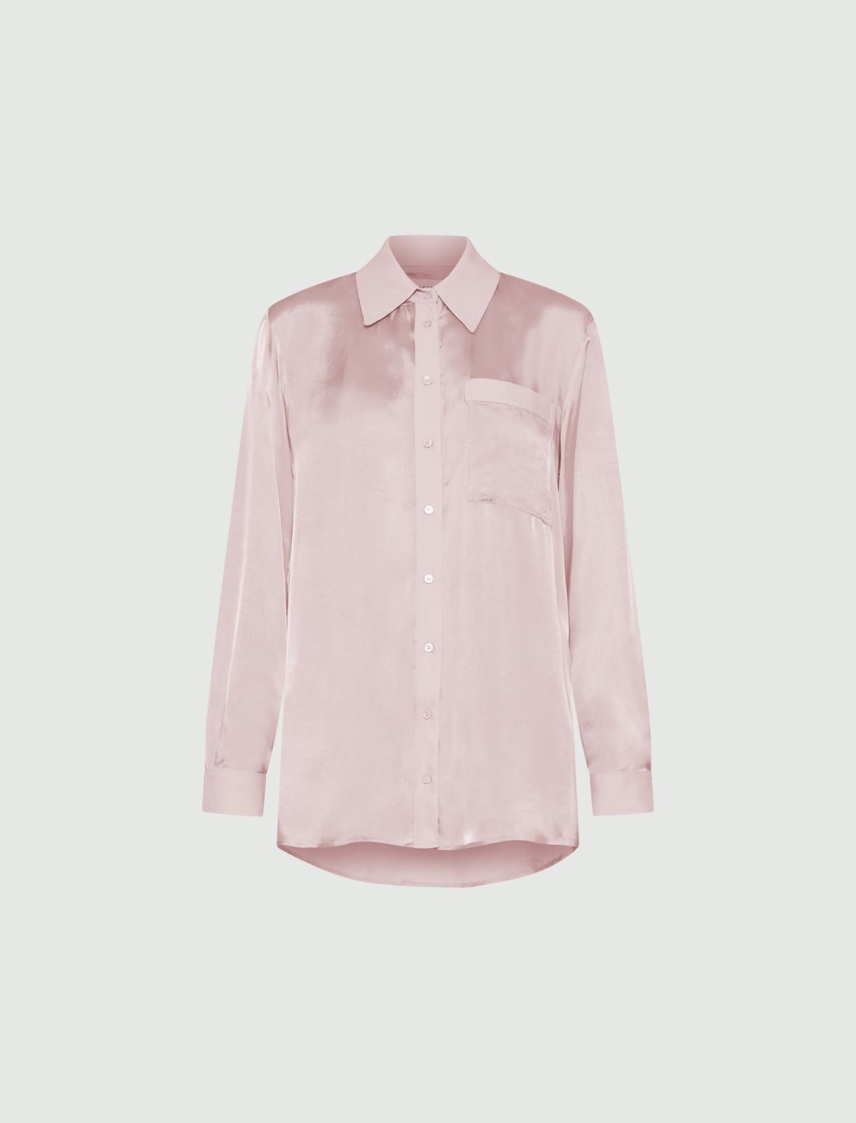 Camicia ampia - Rosa pastello - Marella