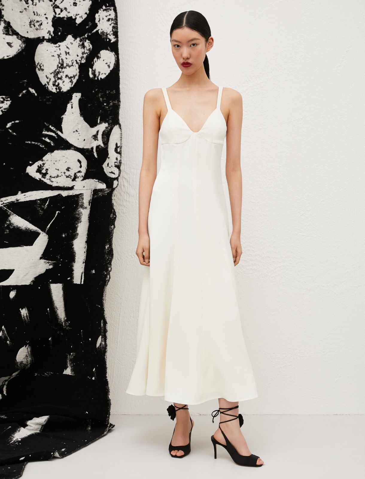 Slip dress - Wool white - Marella