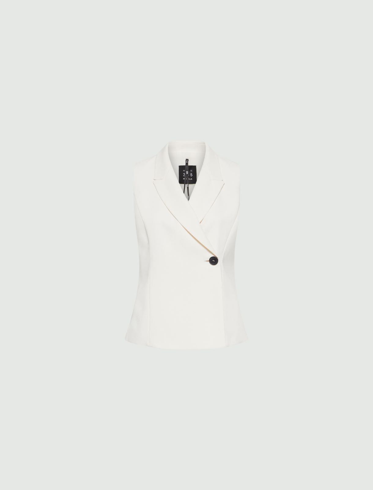 Gilet doppiopetto - Bianco lana - Marella - 2