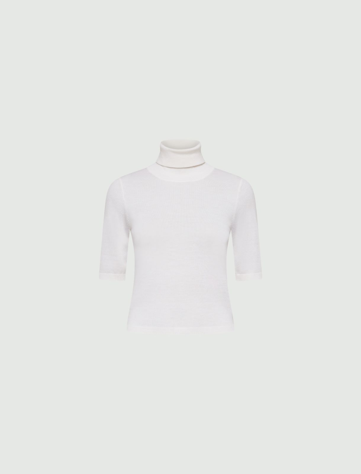 Maglia a collo alto - Bianco - Marella