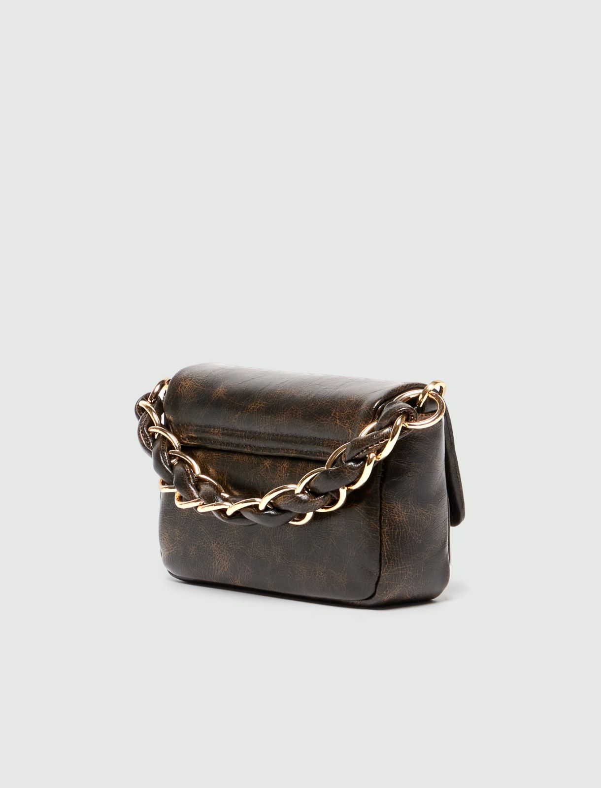 Mini bag con catena - Testa moro - Marella - 2