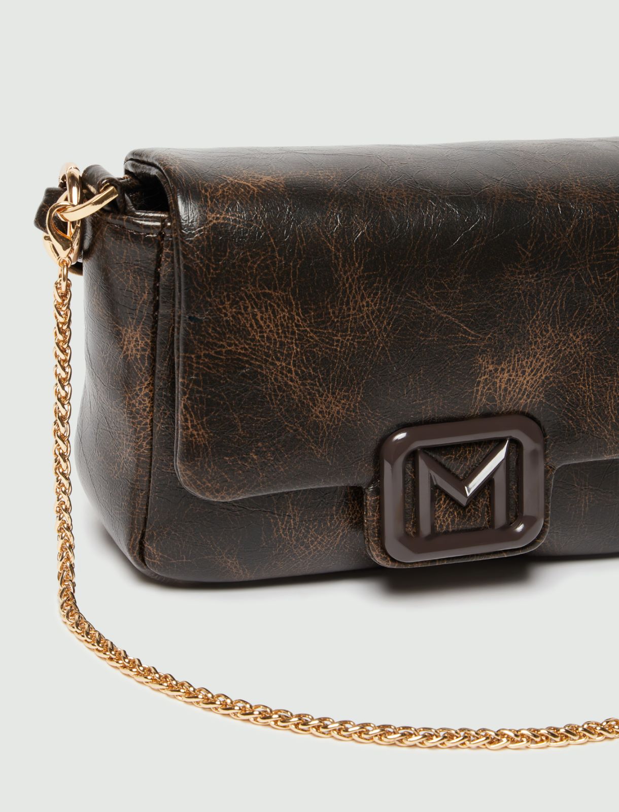 Mini bag con catena - Testa moro - Marella - 3