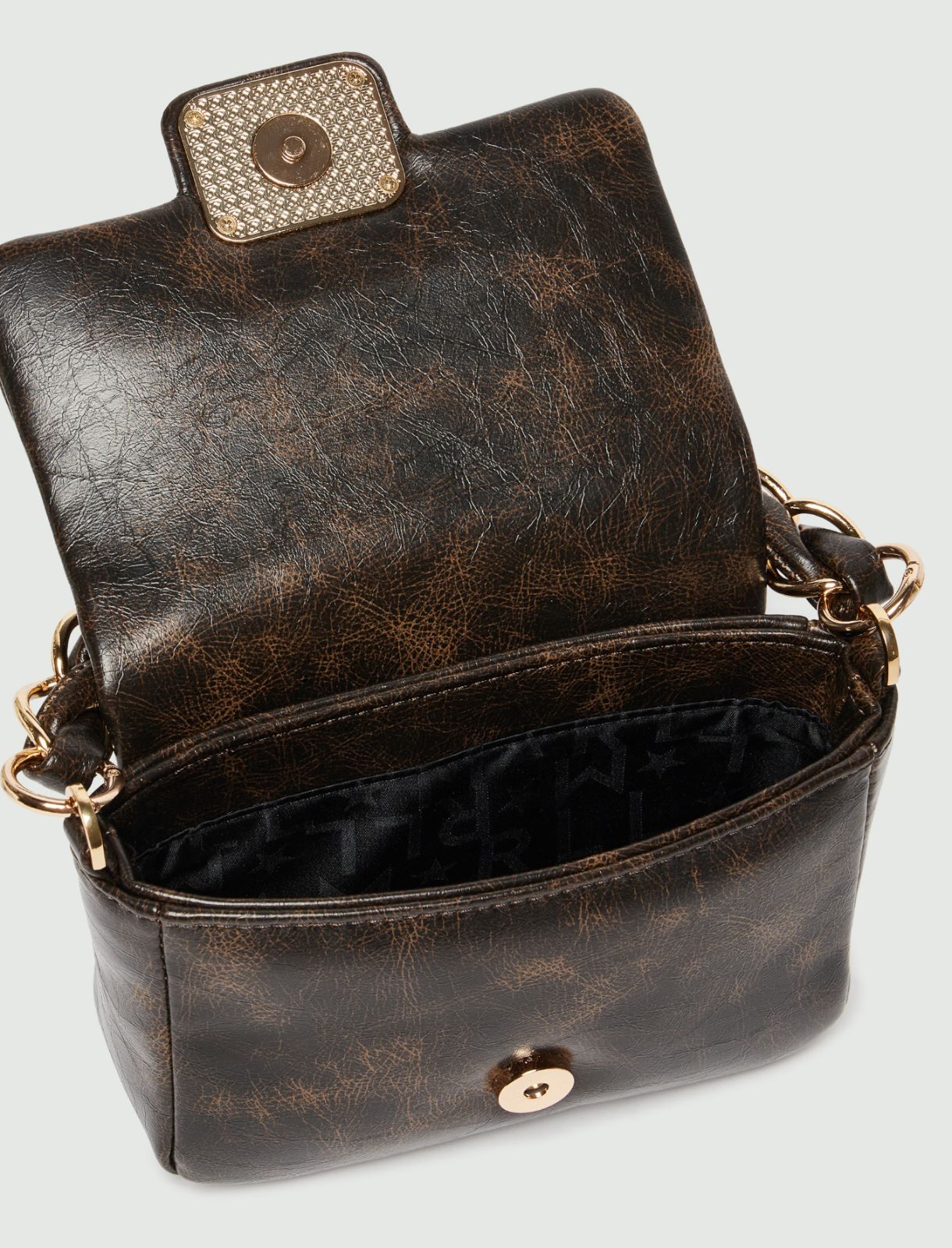 Mini bag con catena - Testa moro - Marella - 5