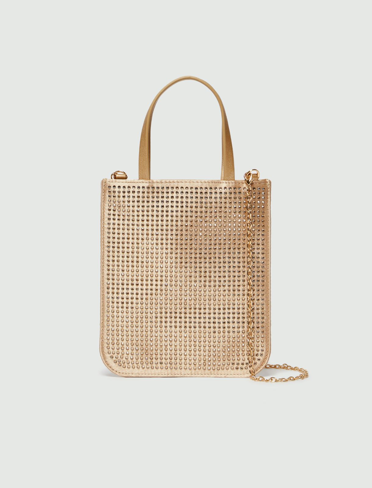 Mini bag in raso - Oro - Marella