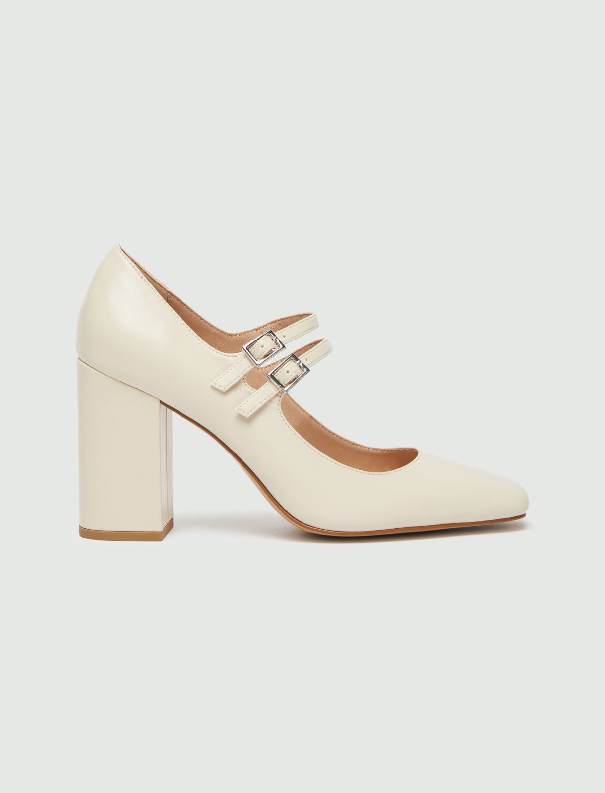 Double strap mary jane heels hotsell