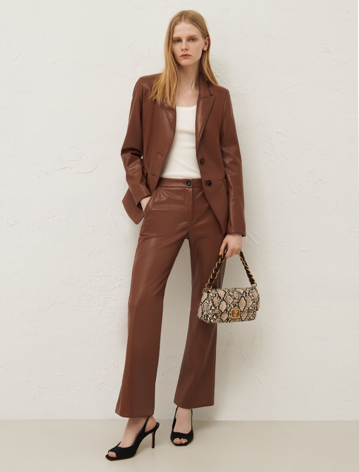 Flared trousers - Tobacco - Marella