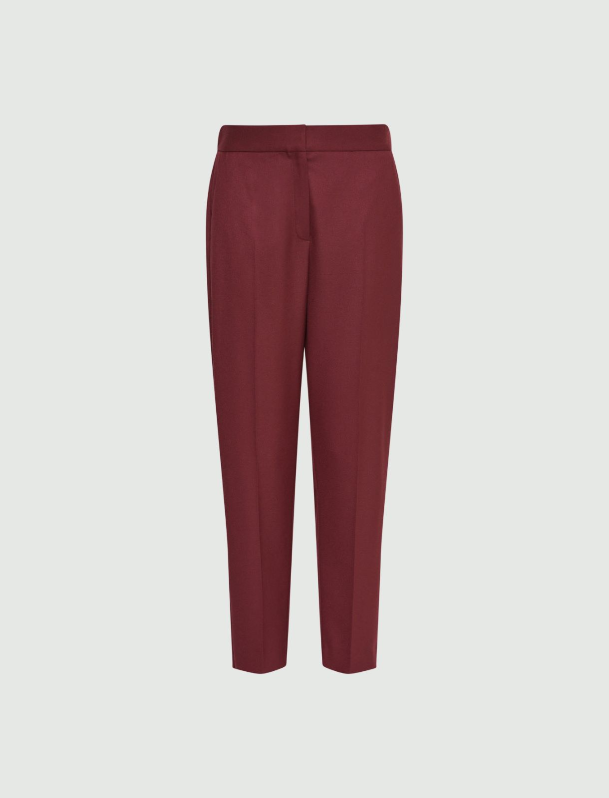 Cigarette trousers - Bordeaux - Marella