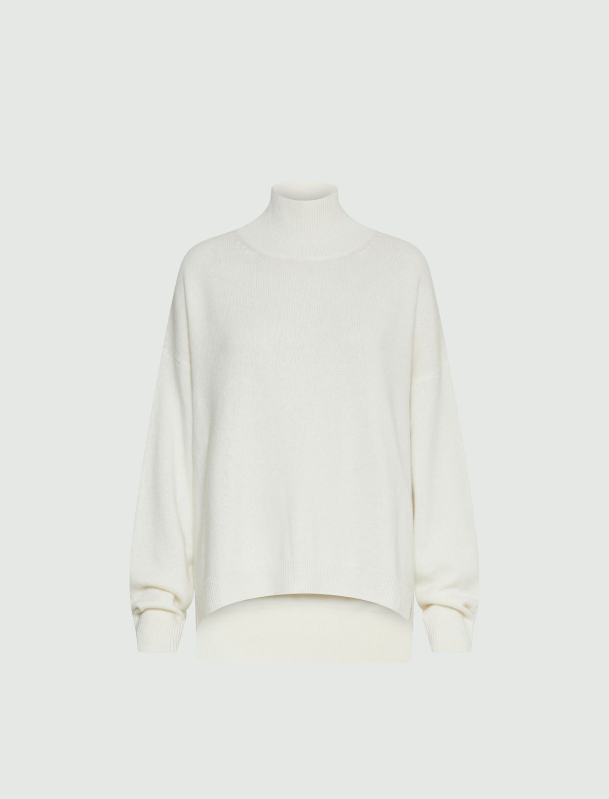 Oversized cashmere-blend sweater - Cream - Marella - 5