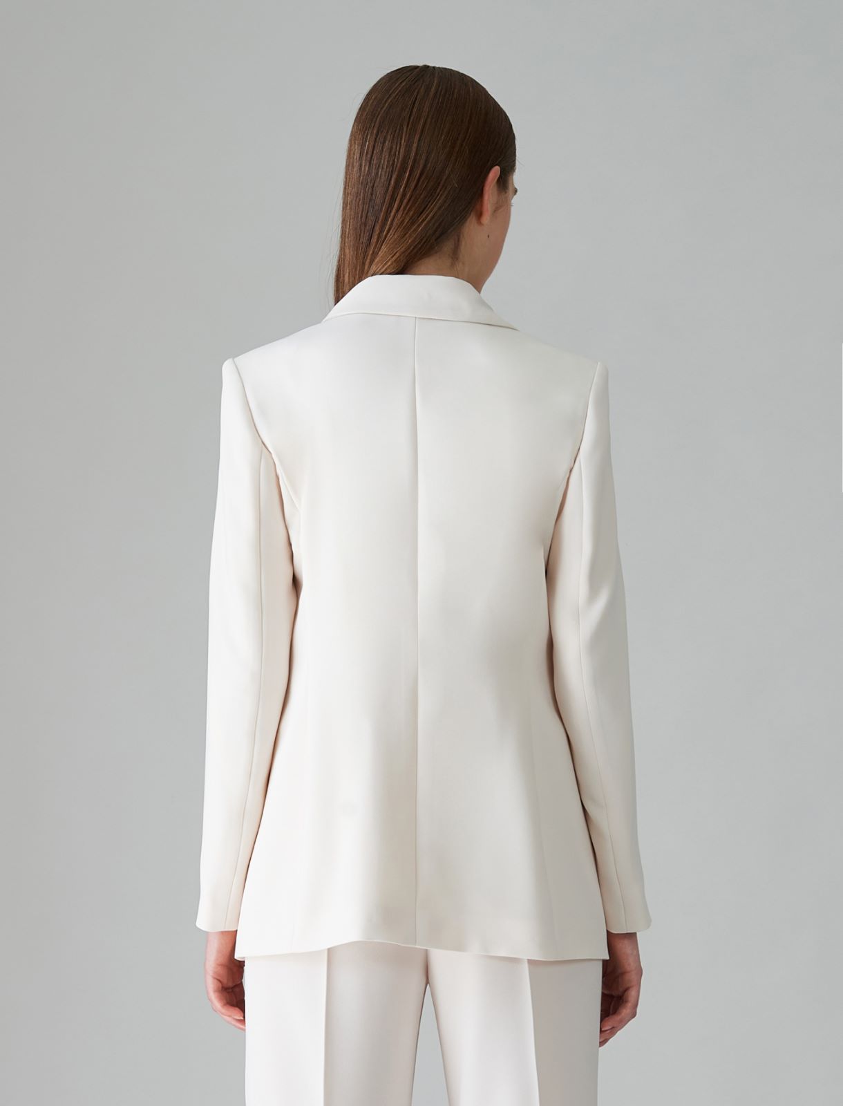 Slim-fit blazer - White - Marella - 2