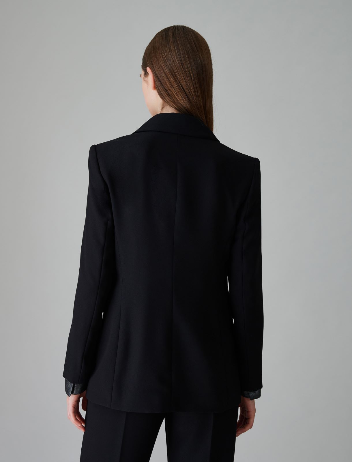 Slim-fit blazer - Black - Marella - 2