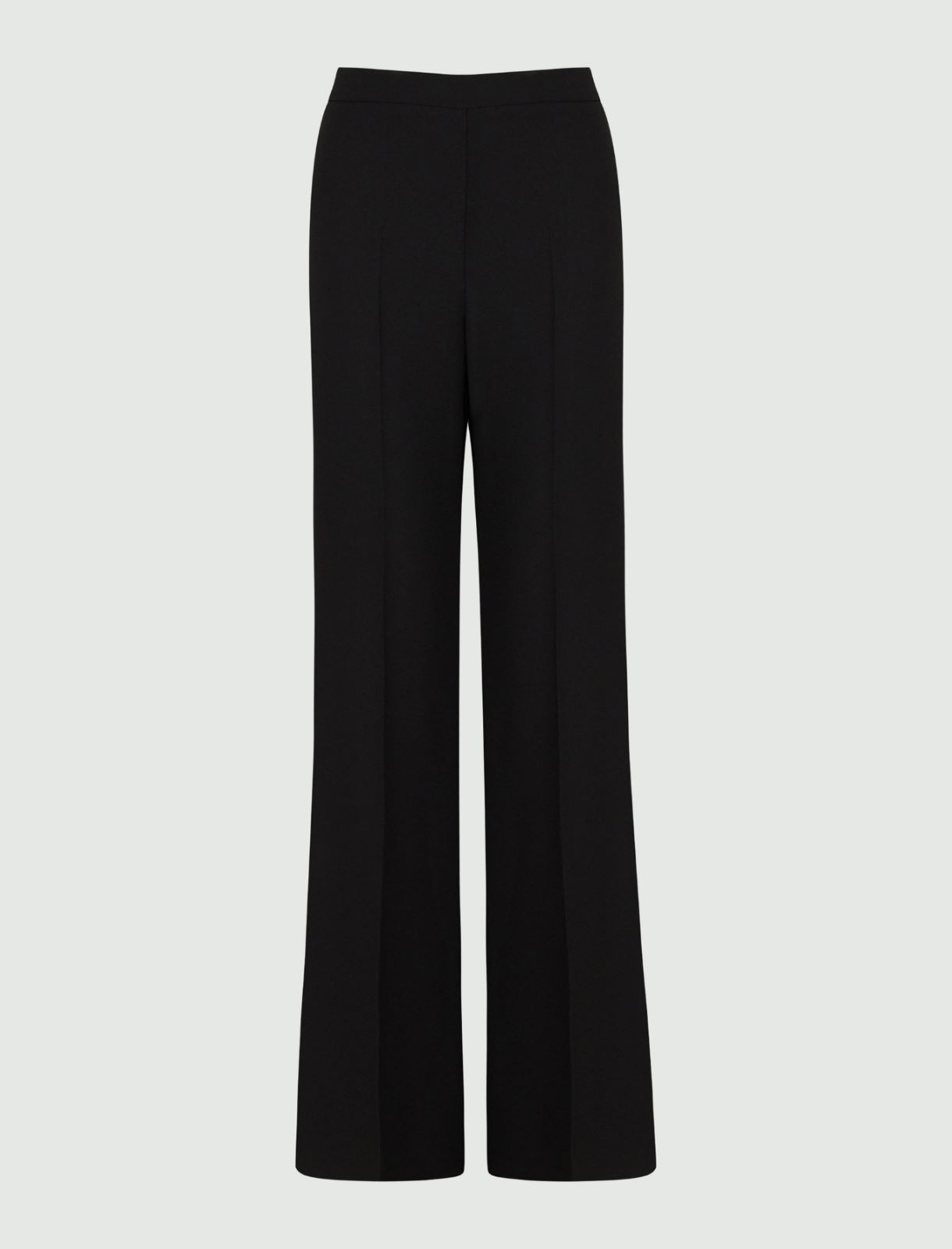 Flared trousers - Black - Emme