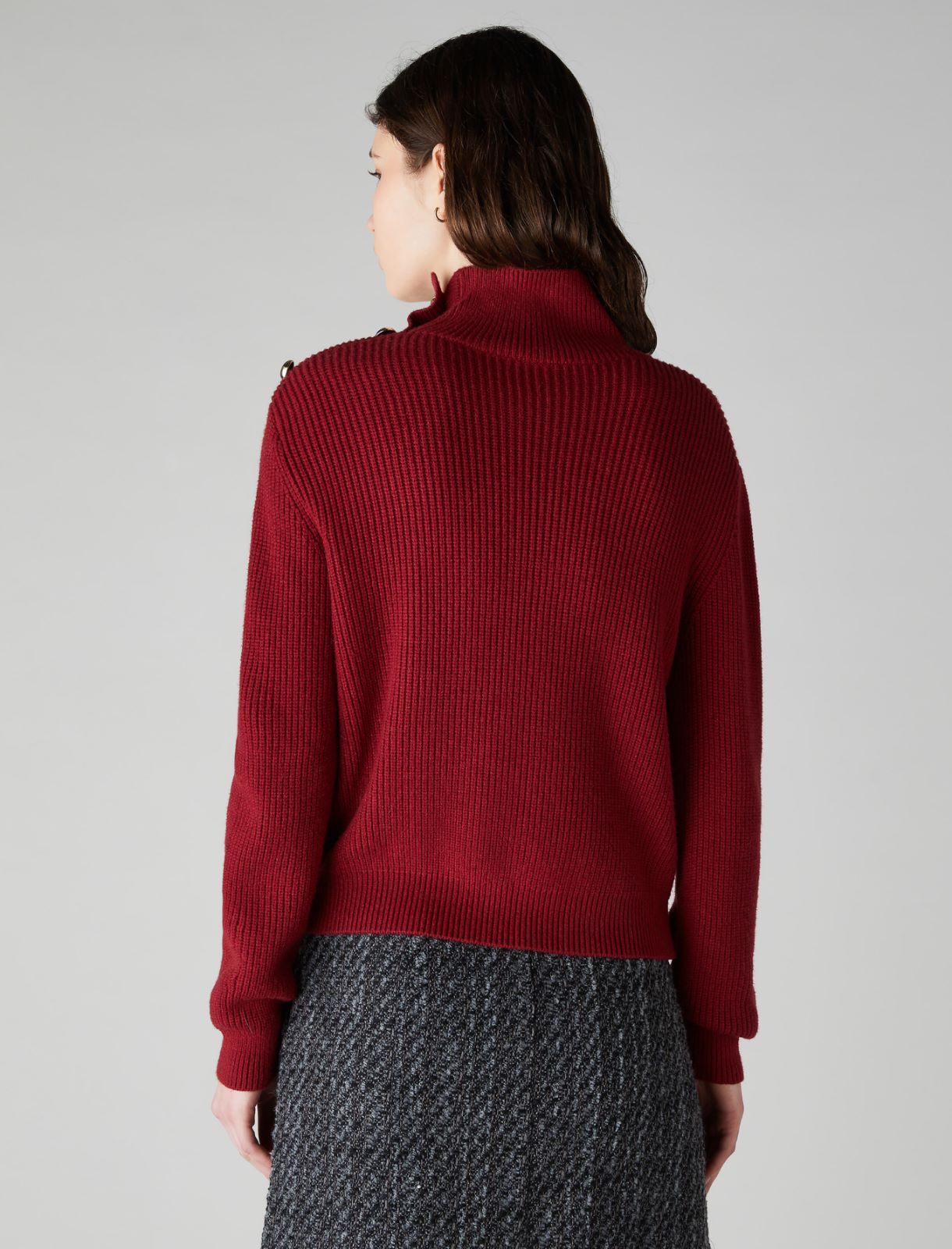 Mock polo-neck sweater - Ruby - Marella - 2