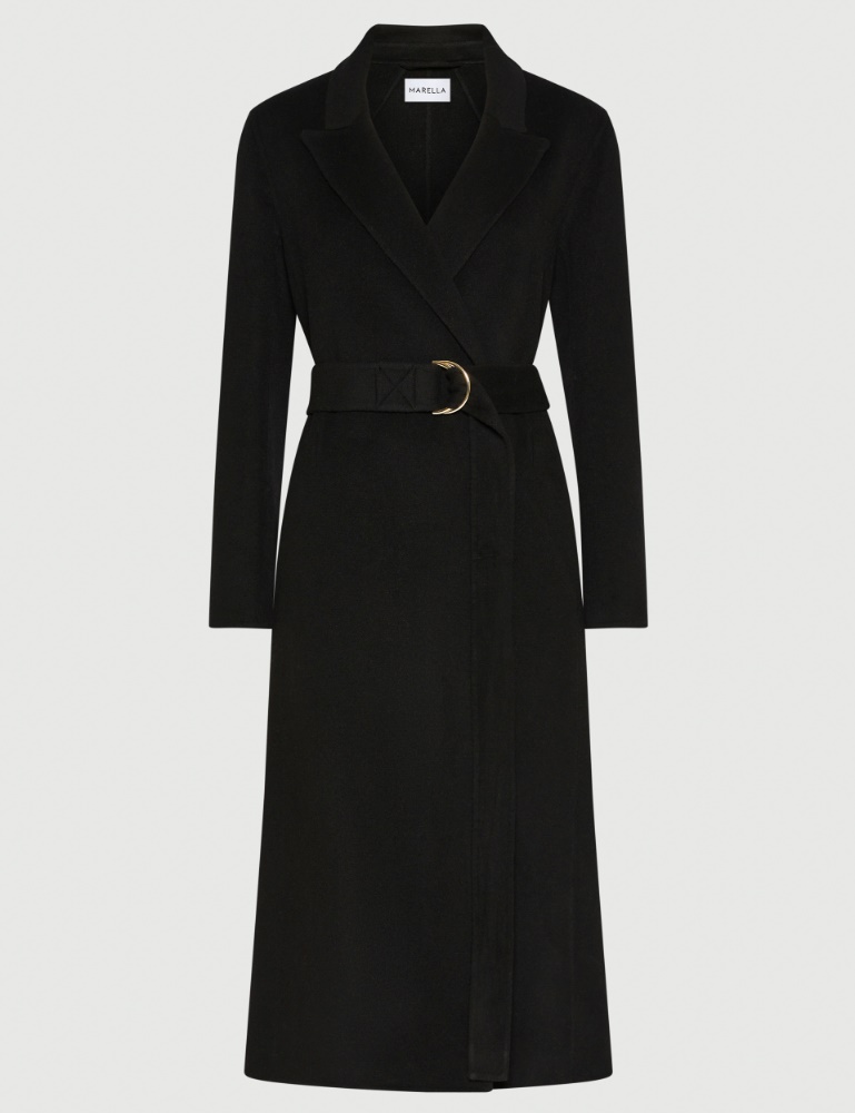 Straight-fit wool coat - Marella