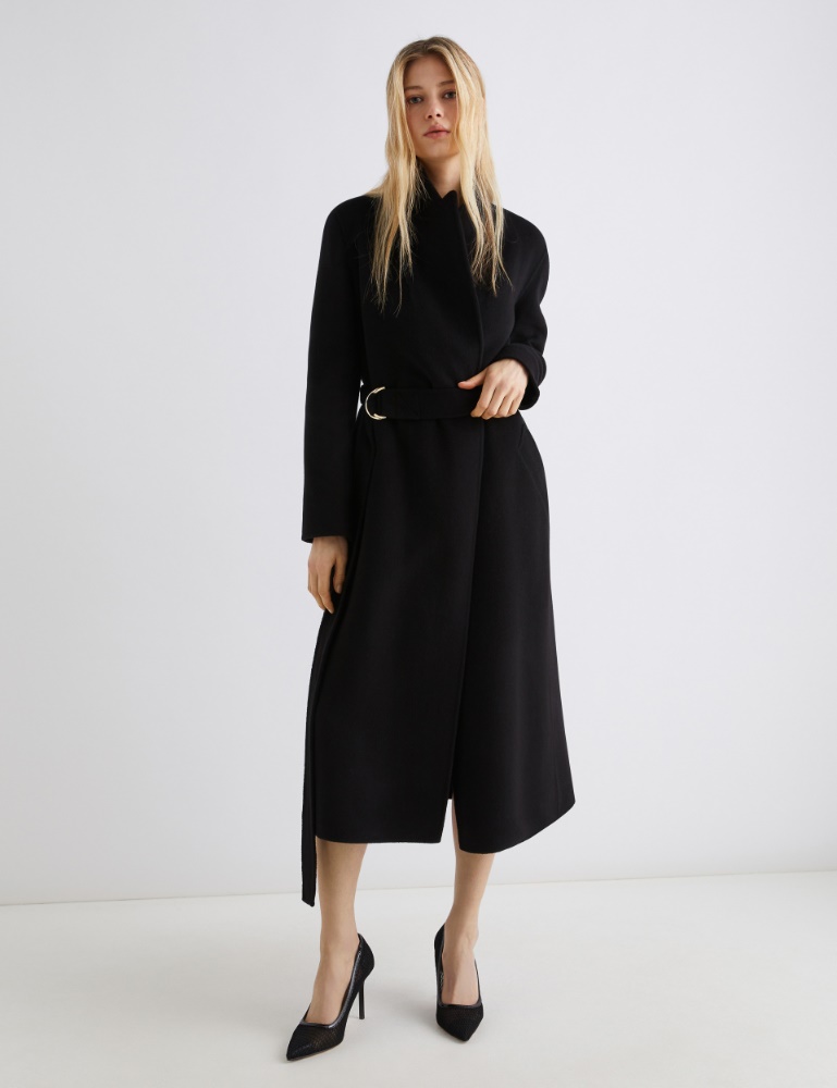 Straight-fit wool coat - Marella