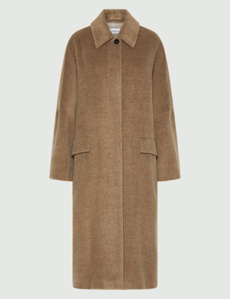 Oversized alpaca coat - Marella